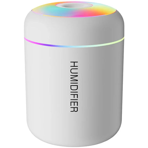Mini Humidificador de Aire LED 180ML – Difusor de Aromas USB